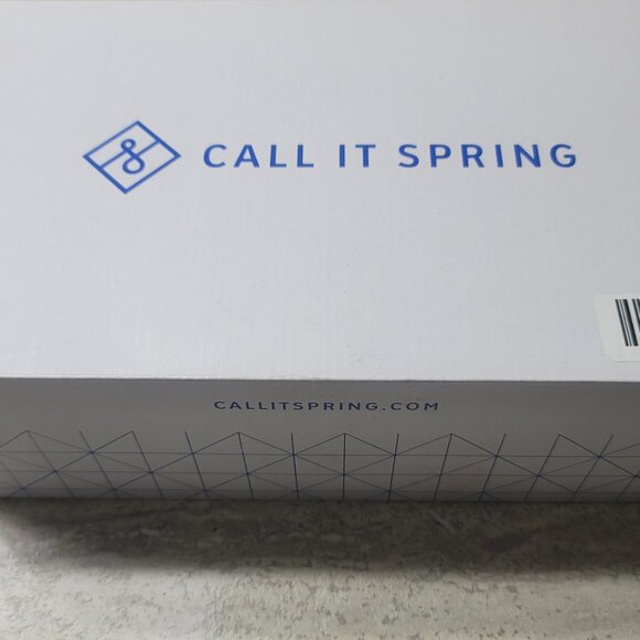 #1 Call It Spring Black Laced Heels sz 8 - Picture 11 of 11